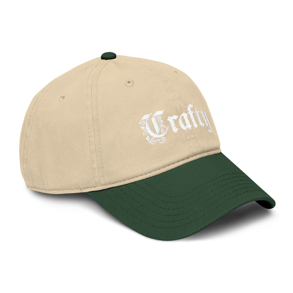 Crafty Garment Washed Embroidered Baseball Cap