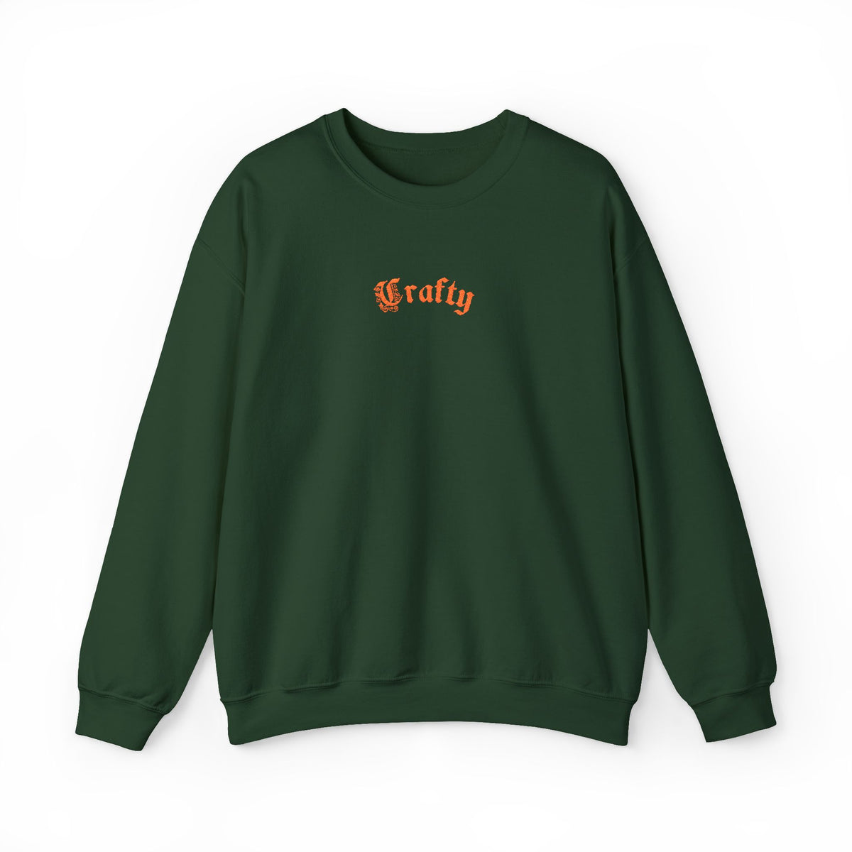 Crafty Embroidered Crewneck Sweatshirt