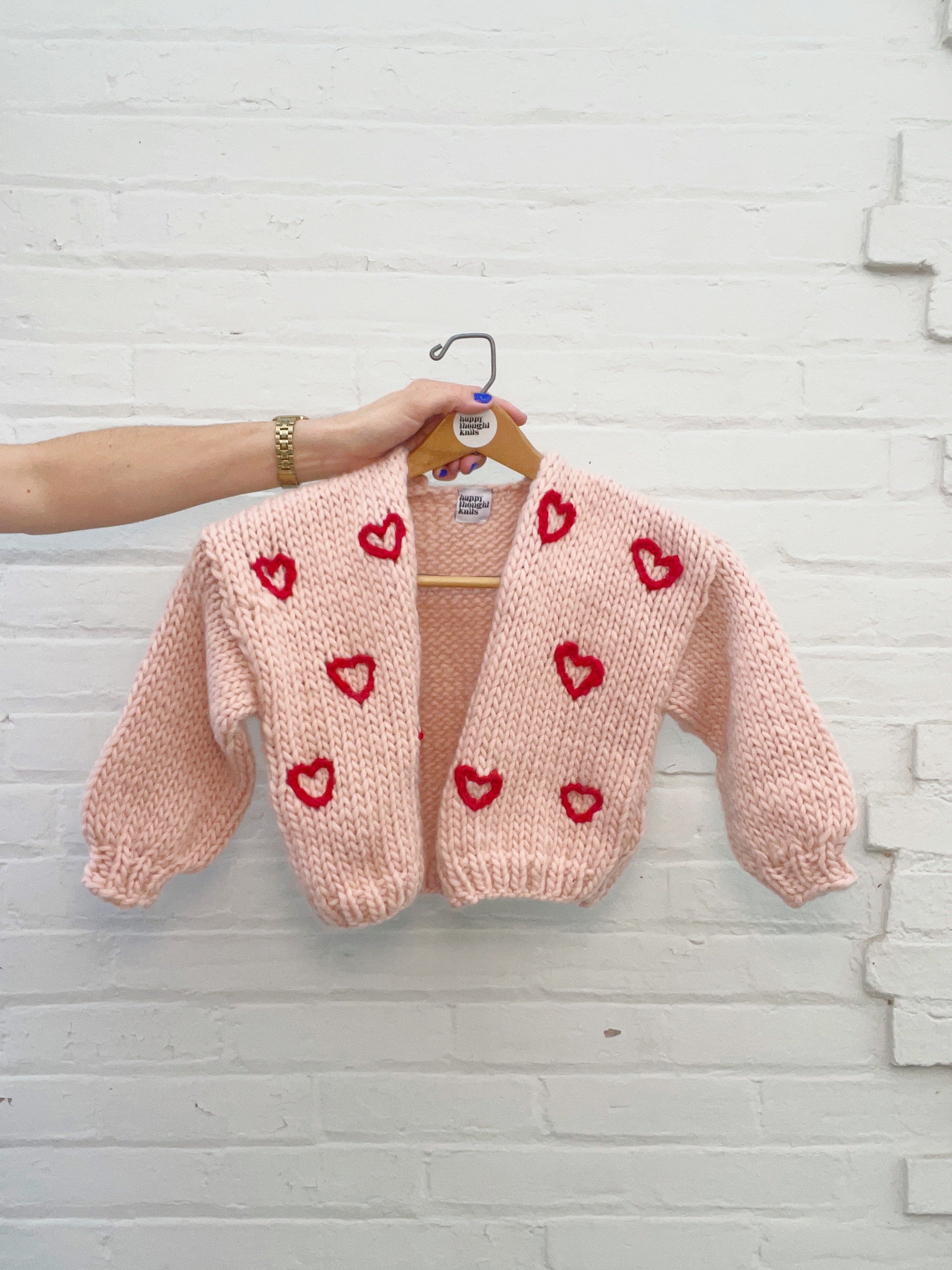 Kids Heart Cardigan