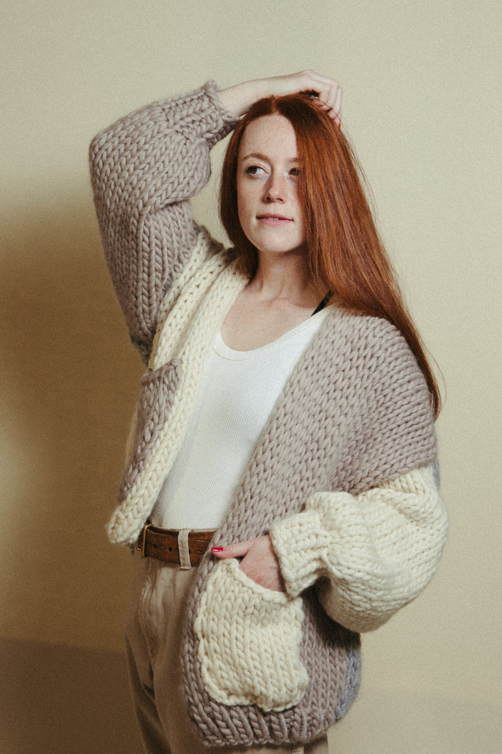 Take it Easy Chunky Cardigan PATTERN
