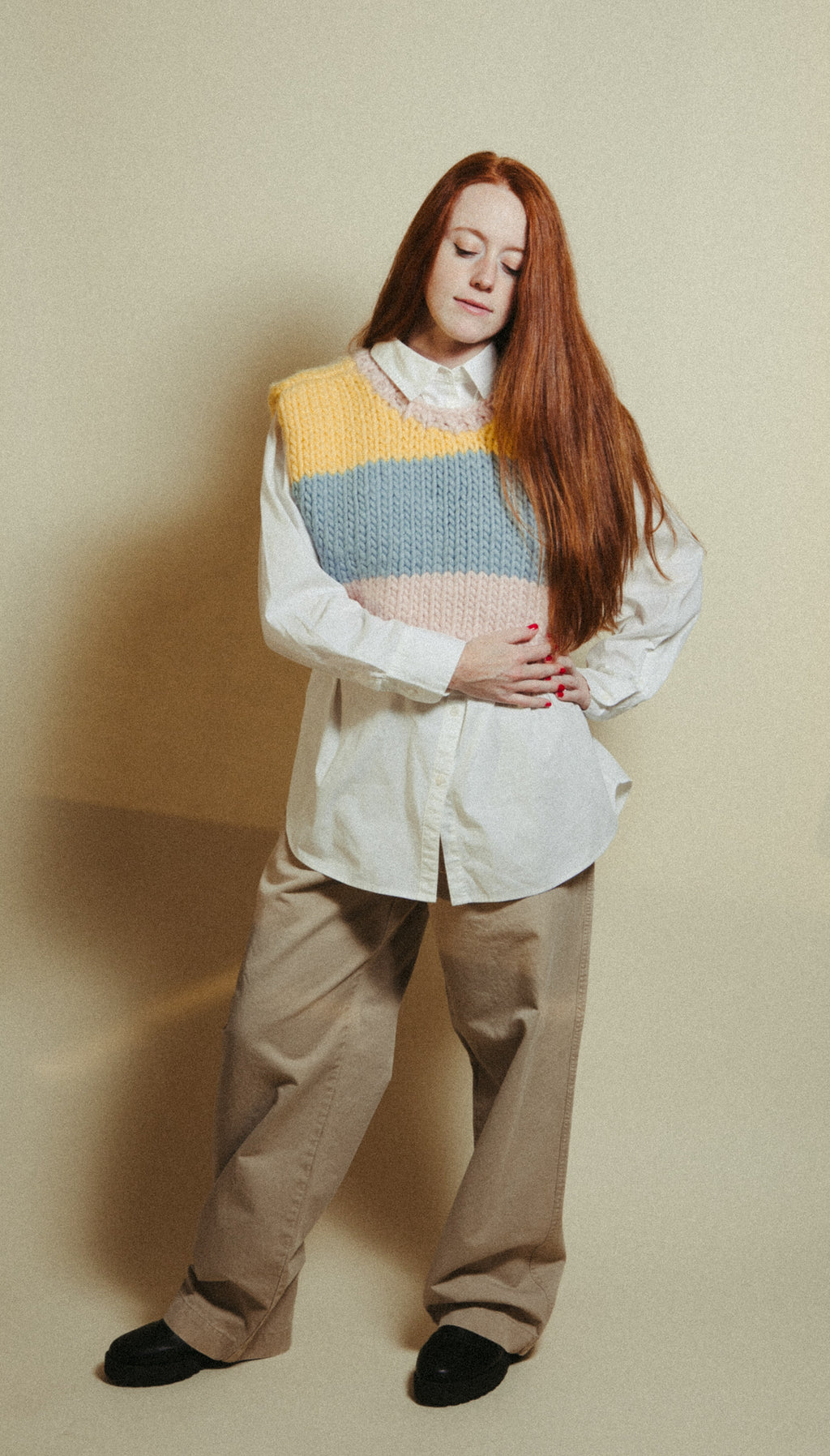 Pastel Sweater Vest