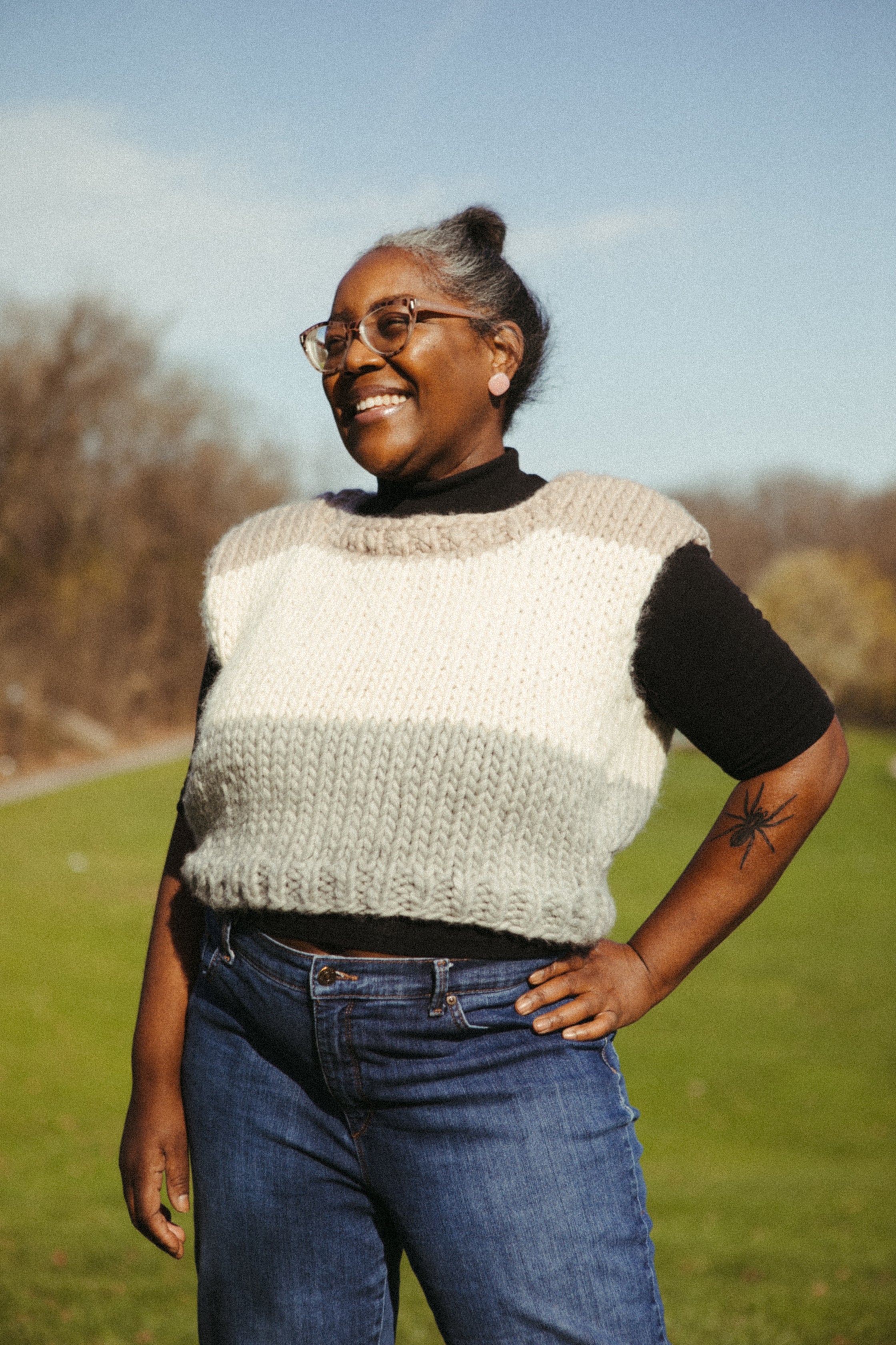 Handmade Wool Sweater Vest – Women's Slow Fashion Knit Layer
