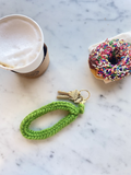 Knit Wristlet Keychain